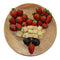 Strawberries and Cheese Heart